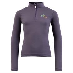 Trainingsshirt BR Mini Zip-Up Kids Paars