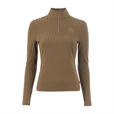 Trainingsshirt Cavallo CAVALLibra Lichtbruin