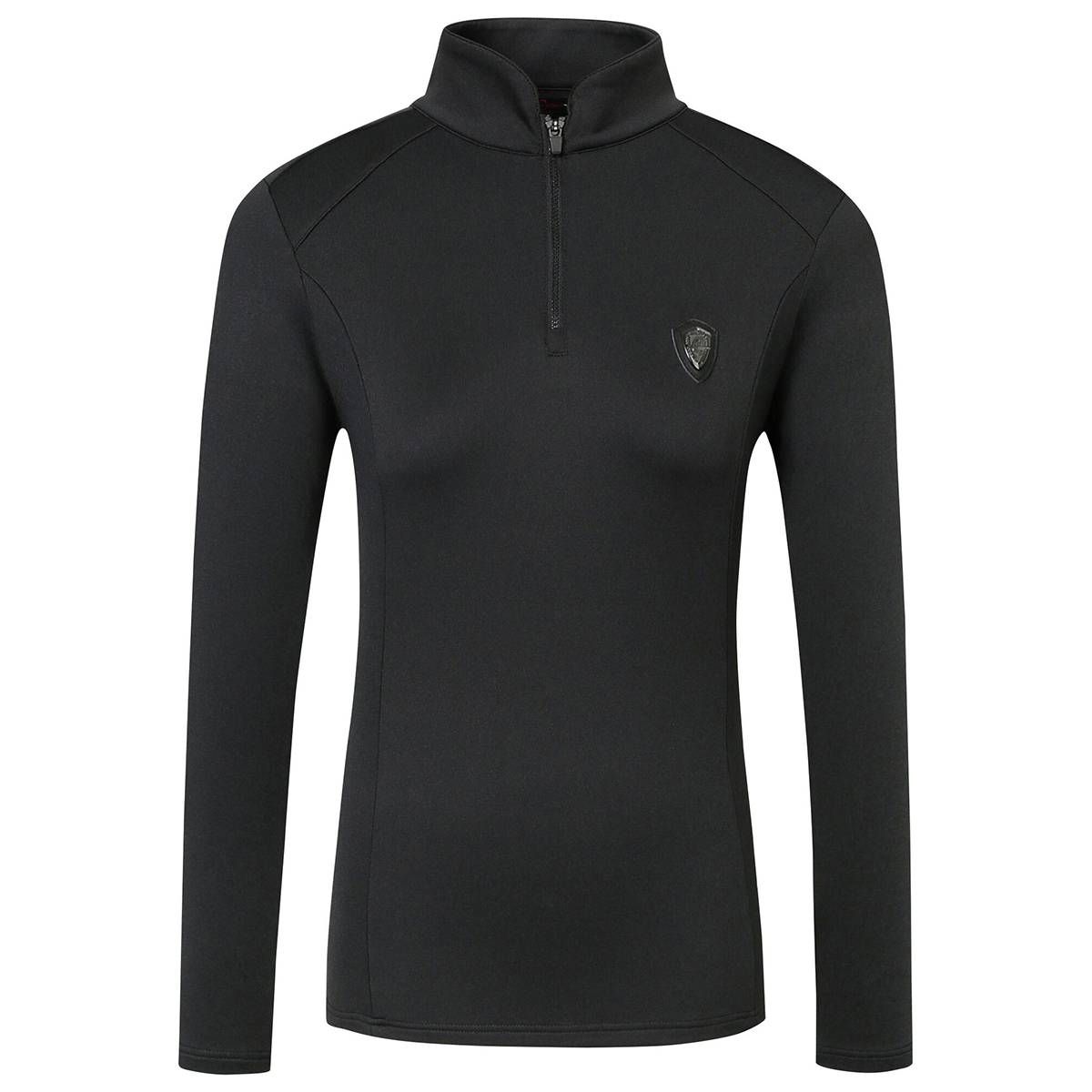 Trainingsshirt Covalliero Active Zwart, XS in zwart