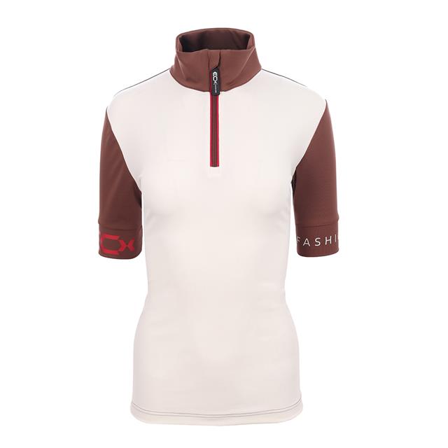 Trainingsshirt ECx Letters Gebroken wit