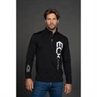 Trainingsshirt ECx Sports Zipper Men Zwart