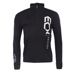Trainingsshirt ECx Sports Zipper Men Zwart