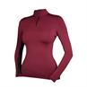 Trainingsshirt Equestrian Stockholm Air Breeze Bordeaux Donkerrood