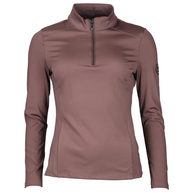 Trainingsshirt Equestrian Stockholm Amaranth Bruin