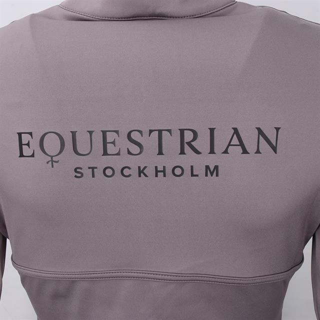 Trainingsshirt Equestrian Stockholm Blue Ash Middengrijs