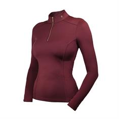 Trainingsshirt Equestrian Stockholm Essential New Maroon Donkerrood