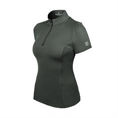 Trainingsshirt Equestrian Stockholm Illusion Avenue Green Donkergroen