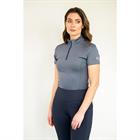 Trainingsshirt Equestrian Stockholm Illusion Metal Grijs