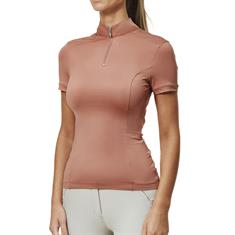Trainingsshirt Equestrian Stockholm UV Protection Coral Lichtroze