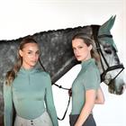 Trainingsshirt Equestrian Stockholm UV Protection Mint Green Lichtgroen