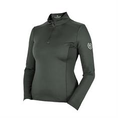 Trainingsshirt Equestrian Stockholm Vision Avenue Green Donkergroen