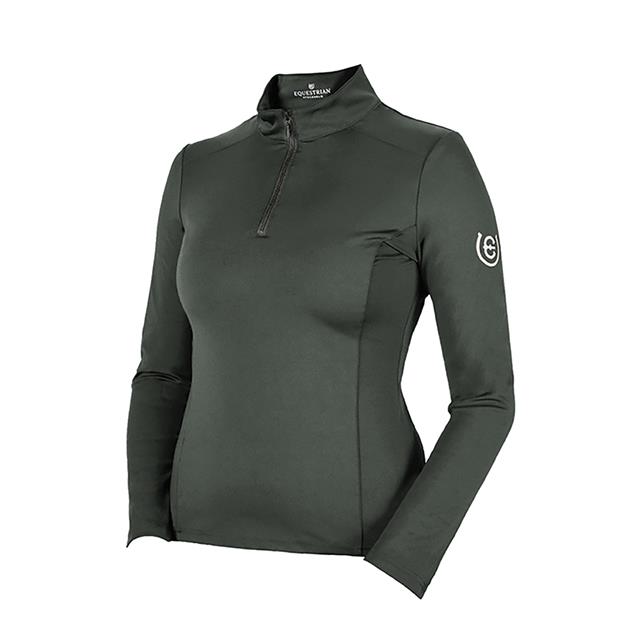 Trainingsshirt Equestrian Stockholm Vision Avenue Green Donkergroen