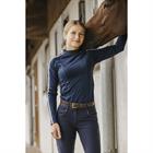 Trainingsshirt Equithème Mélodie Donkerblauw