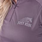 Trainingsshirt Harry's Horse Just Ride Provence Paars