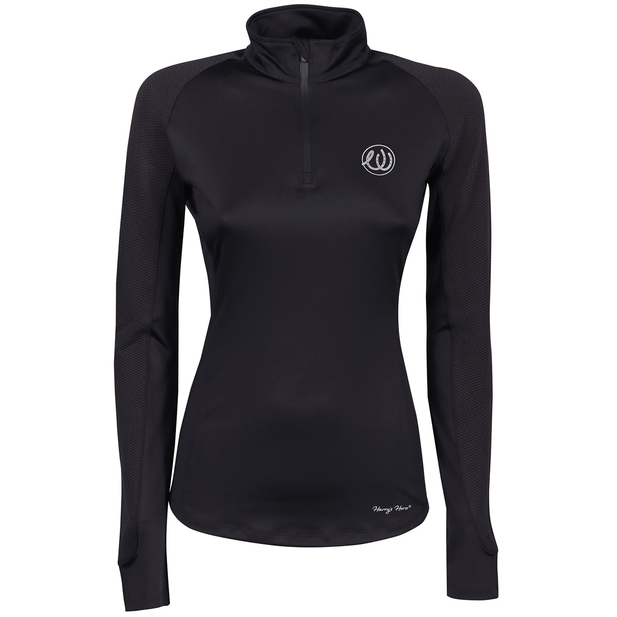 Harry's Horse Shirt Rena Jet Black - S | Winterkleding ruiter