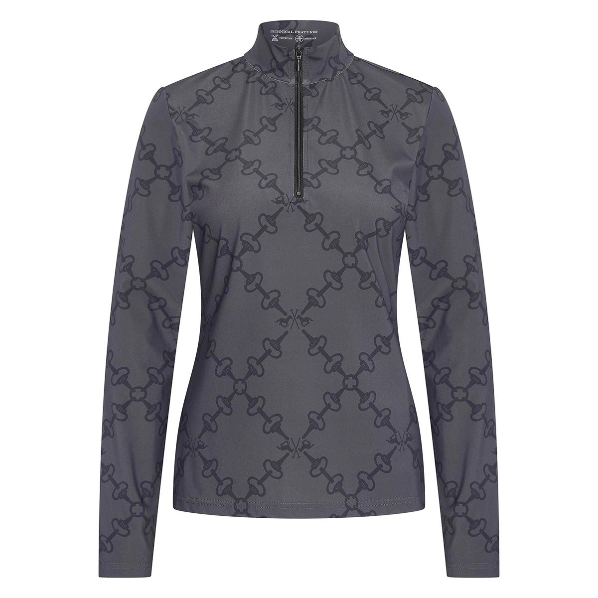 Trainingsshirt Hv Polo Hvpmischa Zwart, L in zwart