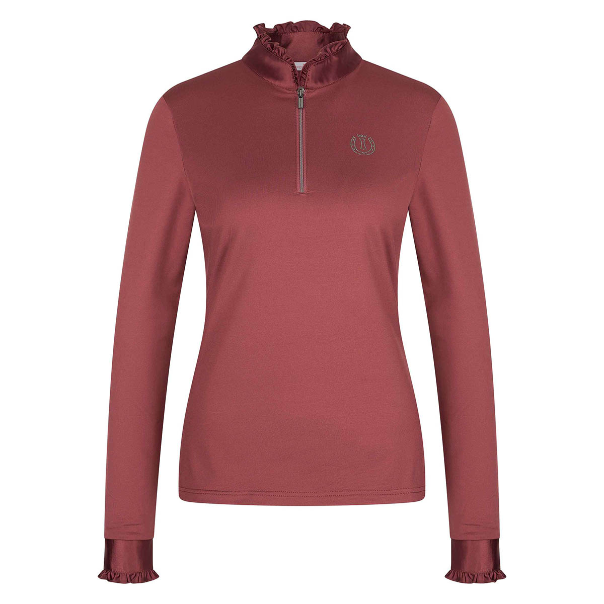 Trainingsshirt Imperial Riding Irhanna Donkerroze, S in donkerroze