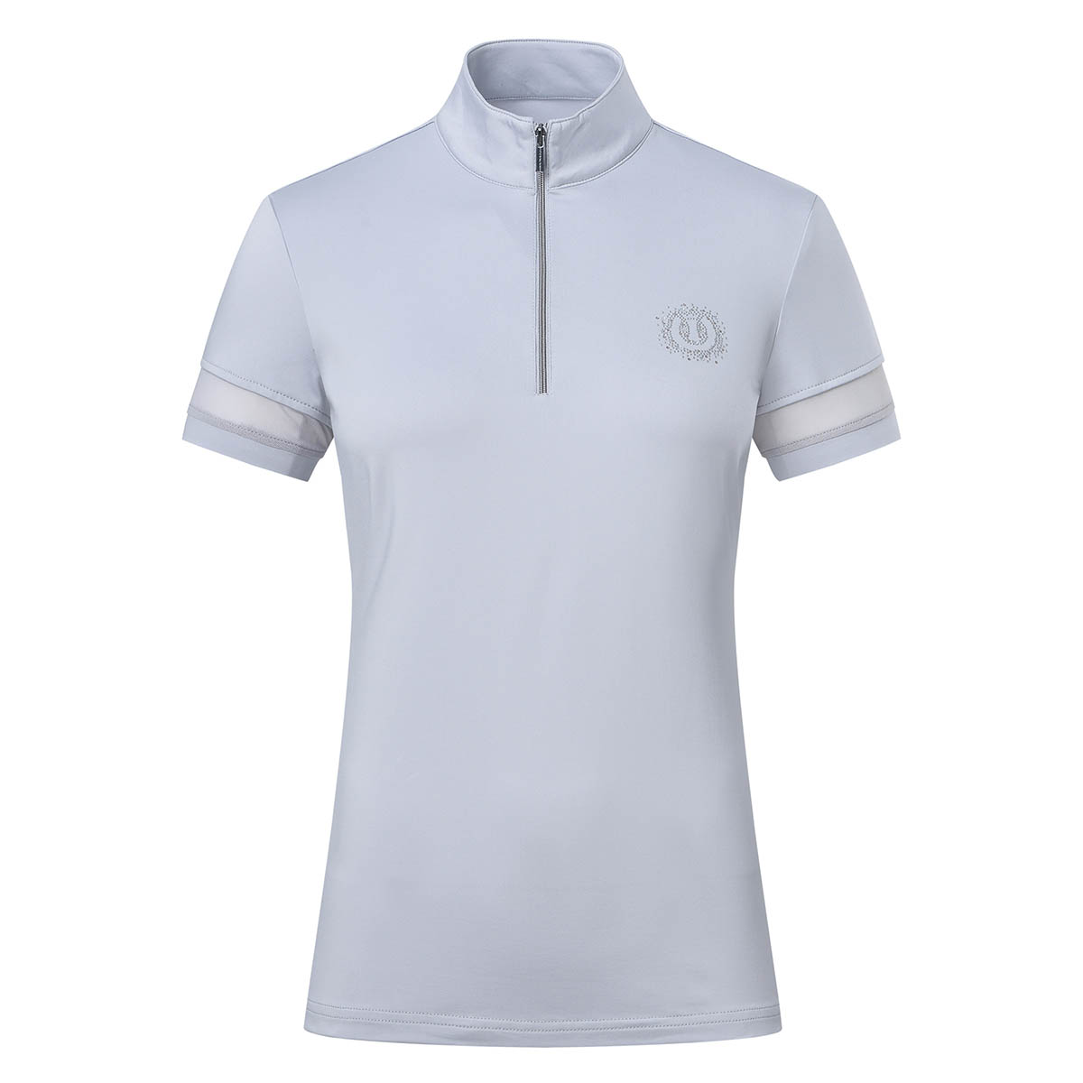 Imperial Riding - Tech Top - Gina - Half Zip - Crystal - L