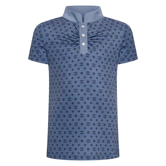 Trainingsshirt Imperial Riding IRHRoxy All Over Print Kids Middenblauw-donkerblauw