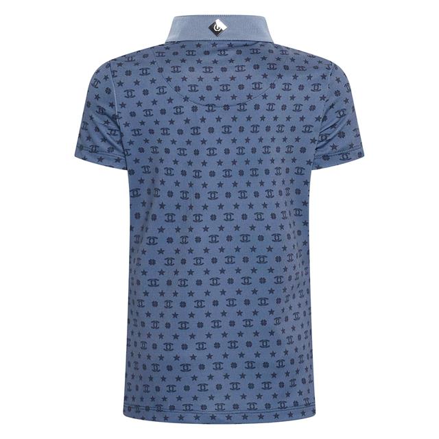 Trainingsshirt Imperial Riding IRHRoxy All Over Print Kids Middenblauw-donkerblauw
