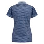 Trainingsshirt Imperial Riding IRHRoxy All Over Print Middenblauw-donkerblauw