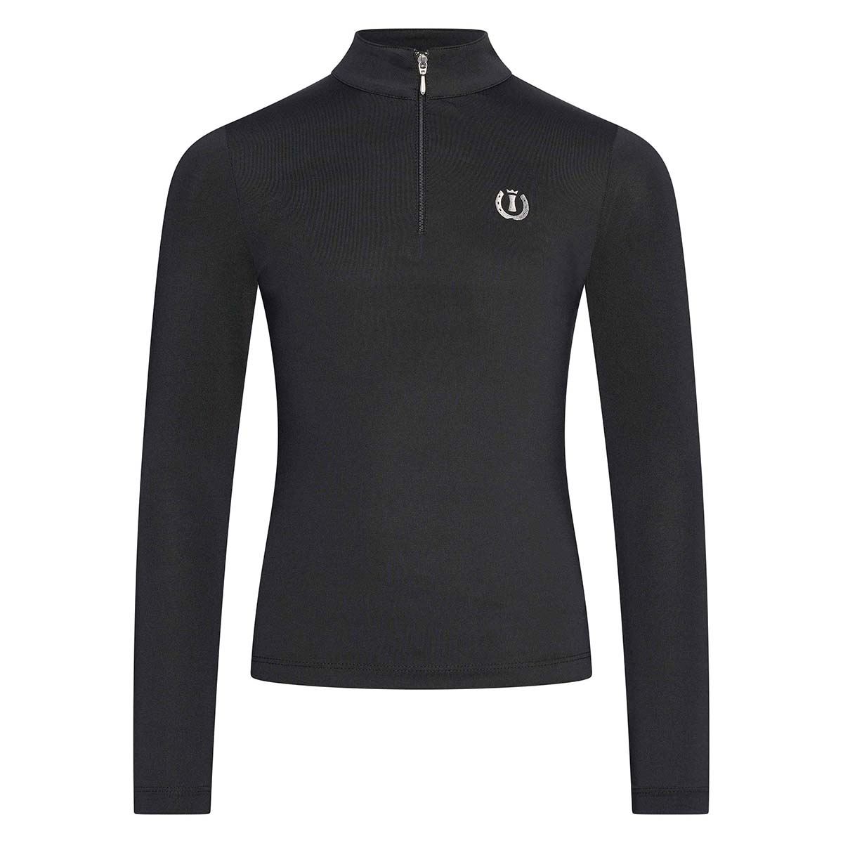 Imperial Riding - Top lange mouwen - Sunny LS Solid - Zwart - 140