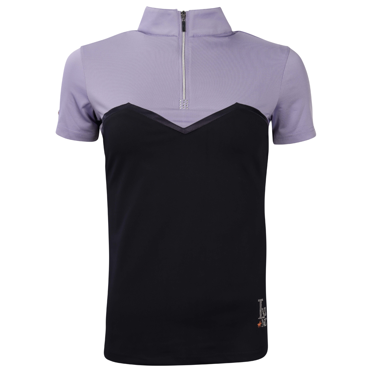 Trainingsshirt La Valencio Lvrosa Kids Donkerblauw-lichtpaars, 128 in donkerblauw/lichtpaars