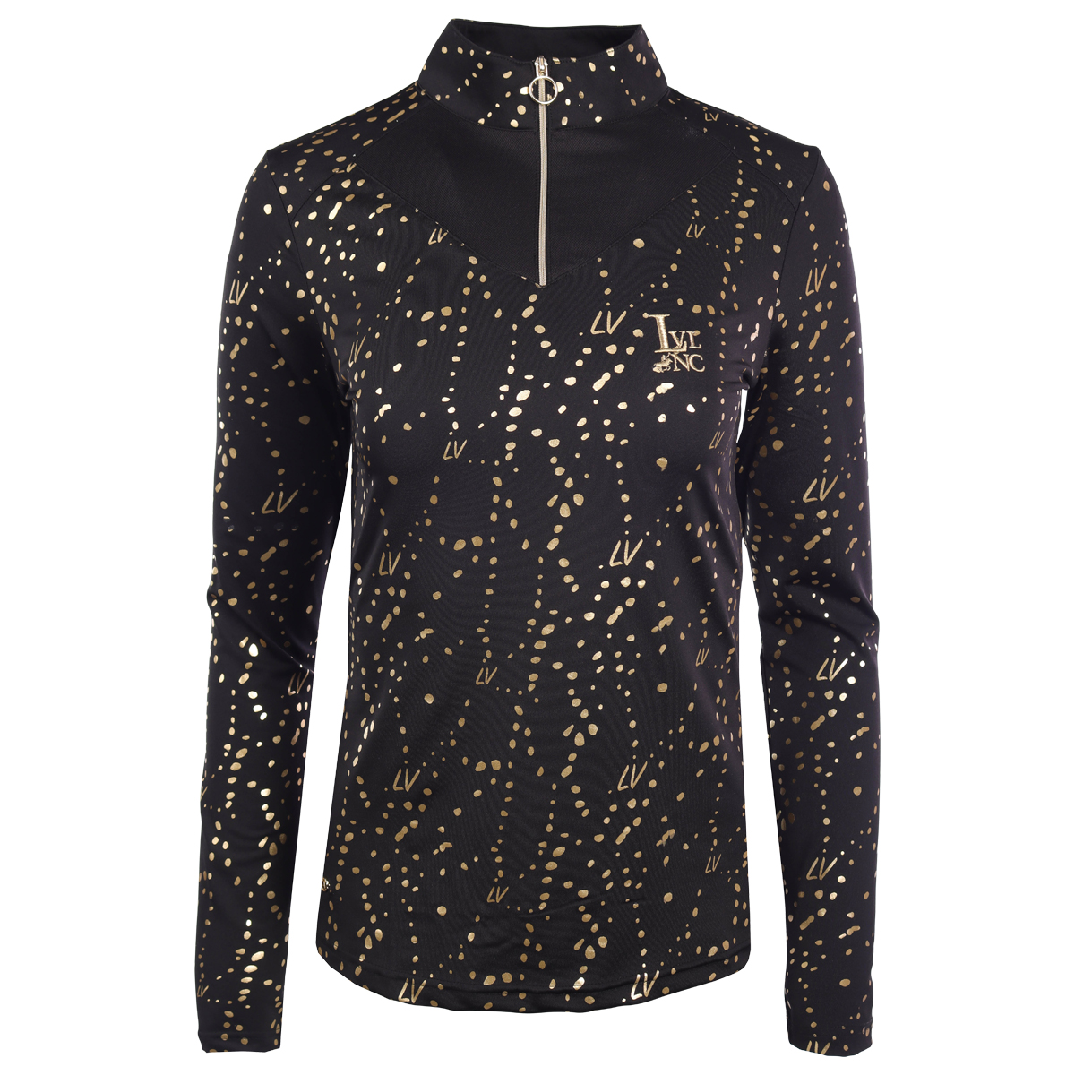 Trainingsshirt La Valencio Lvtess Print Kids Zwart, 140 in zwart