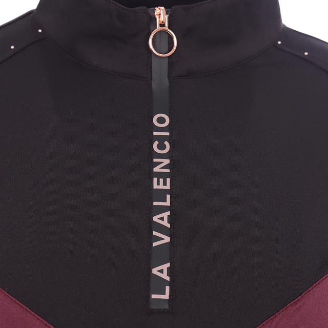 Trainingsshirt La Valencio LVUmbria Kids Zwart-paars
