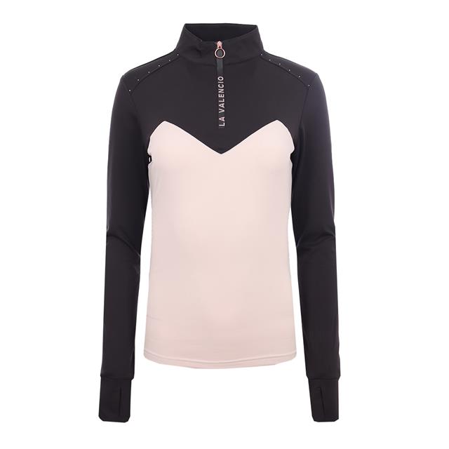 Trainingsshirt La Valencio LVUmbria Zwart-bruin