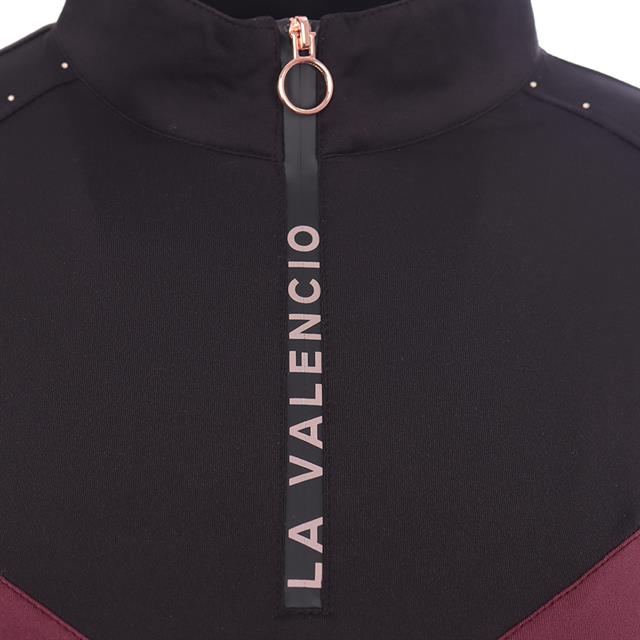 Trainingsshirt La Valencio LVUmbria Zwart-paars