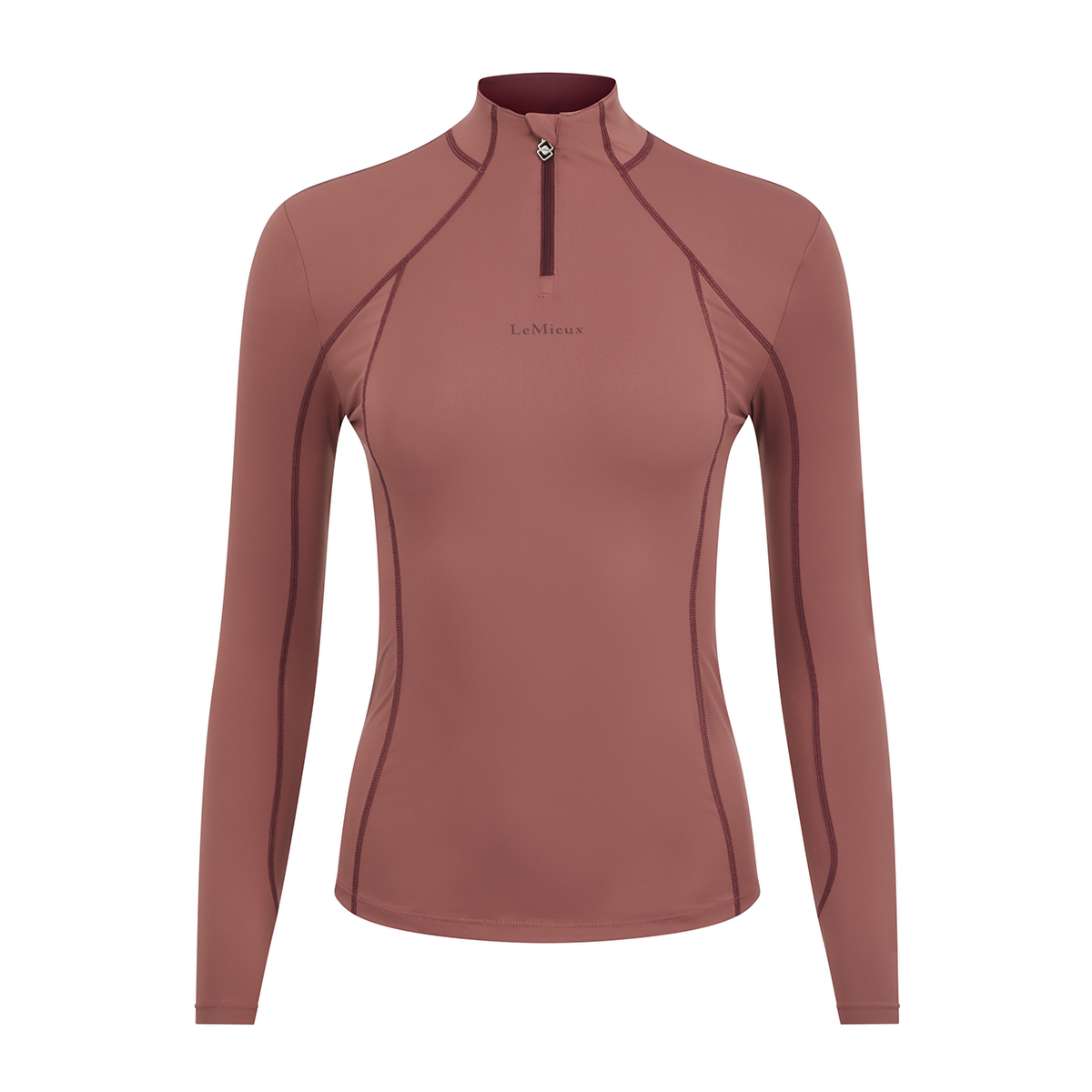 Trainingsshirt Lemieux Baselayer Donkerroze, 38 in donkerroze