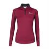 Trainingsshirt LeMieux Climate Layer Donkerrood