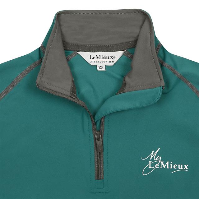 Trainingsshirt LeMieux Climate Layer Turquoise