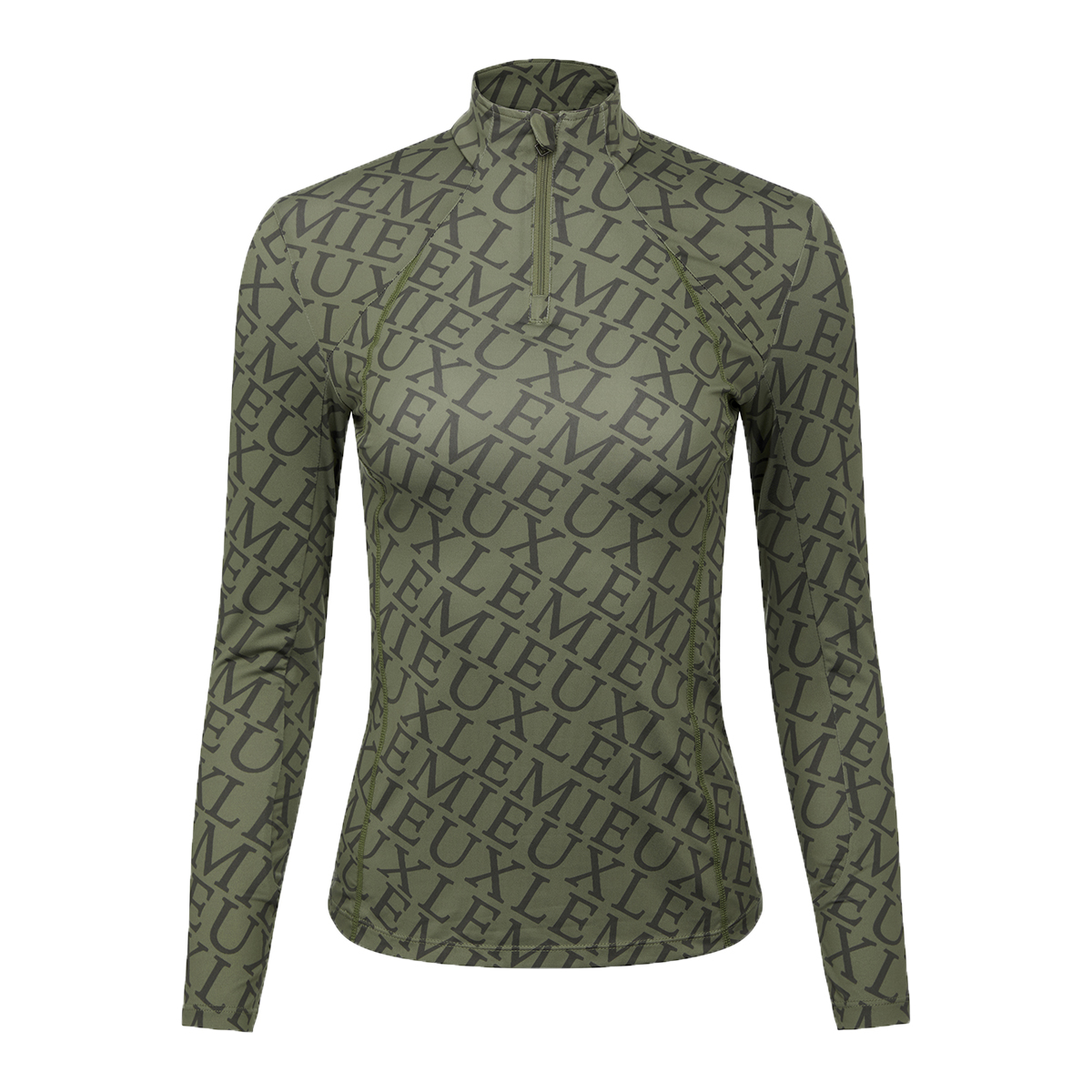 Trainingsshirt Lemieux Fleur Base Layer Middengroen, 40 in middengroen