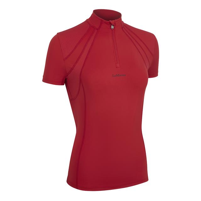 Trainingsshirt LeMieux Mia Mesh Baselayer Rood