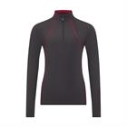 Trainingsshirt LeMieux Young Rider Base Layer Kids Donkergrijs