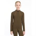 Trainingsshirt LeMieux Young Rider Base Layer Kids Groen