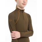 Trainingsshirt LeMieux Young Rider Base Layer Kids Groen