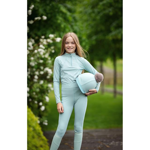 Trainingsshirt LeMieux Young Rider Base Layer Kids Lichtblauw