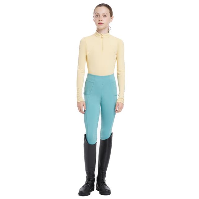 Trainingsshirt LeMieux Young Rider Base Layer Kids Lichtgeel