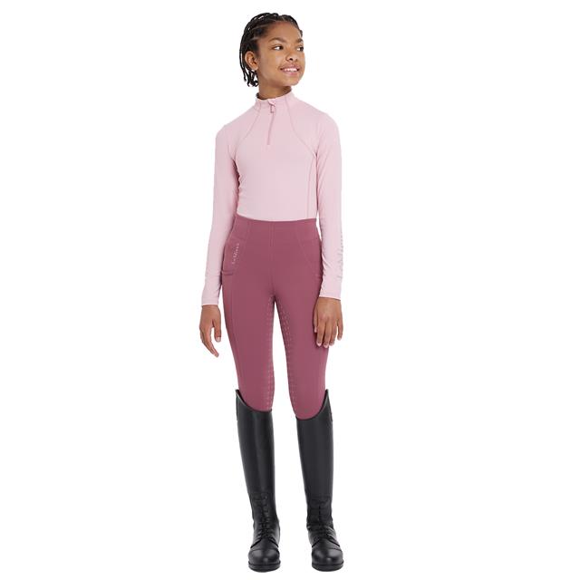 Trainingsshirt LeMieux Young Rider Base Layer Kids Lichtroze