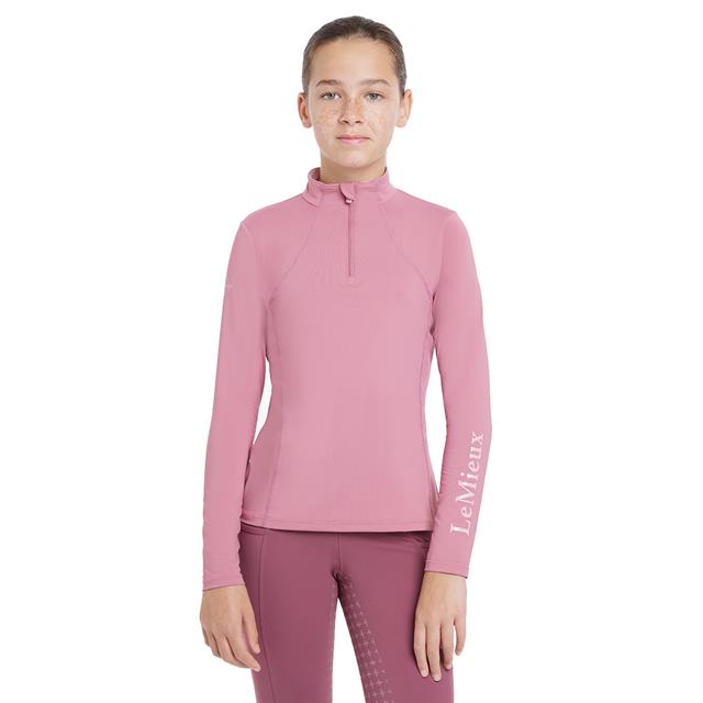 Trainingsshirt LeMieux Young Rider Base Layer Kids Middenroze