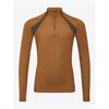 Trainingsshirt LeMieux Young Rider Mia Mesh Kids Lichtbruin