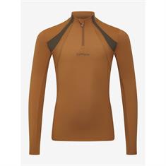 Trainingsshirt LeMieux Young Rider Mia Mesh Kids Lichtbruin