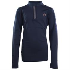 Trainingsshirt Montar Briella Rosegol Crystal Kids Donkerblauw