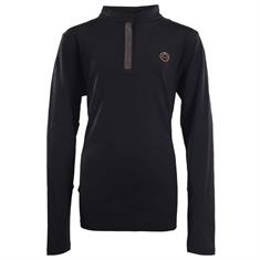 Trainingsshirt Montar Briella Rosegol Crystal Kids Zwart