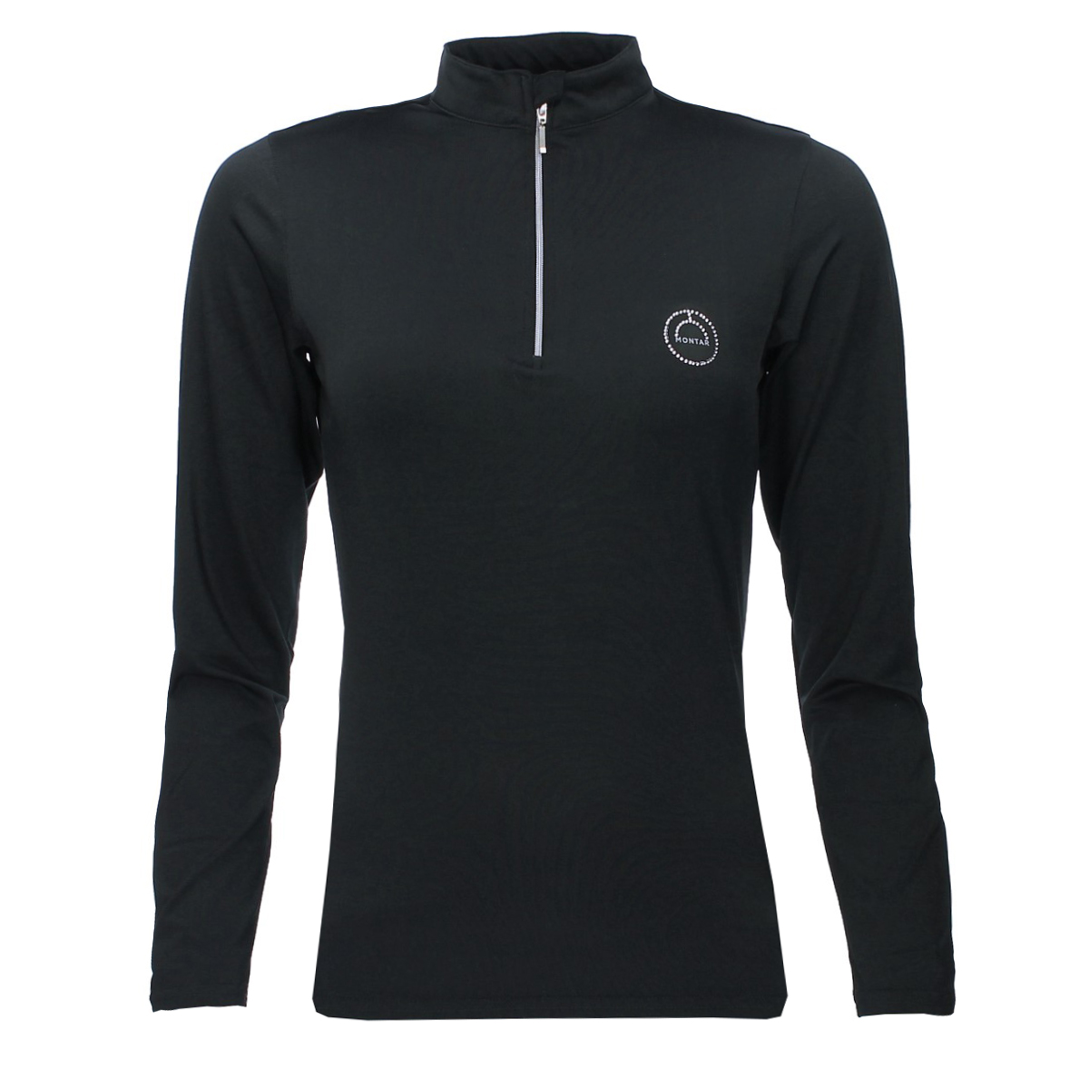 Montar Trainingsshirt  Everly Crystal - Black - xs