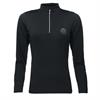 Trainingsshirt Montar Everly Crystal Zwart