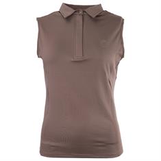 Trainingsshirt Montar Fiona Mon-Tech Mouwloos Lichtbruin